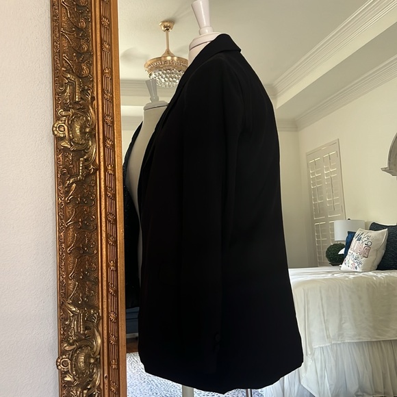 Truth by Republic Women’s Black Solid Blazer-Classic style open front size S NWT - Picture 4 of 7
